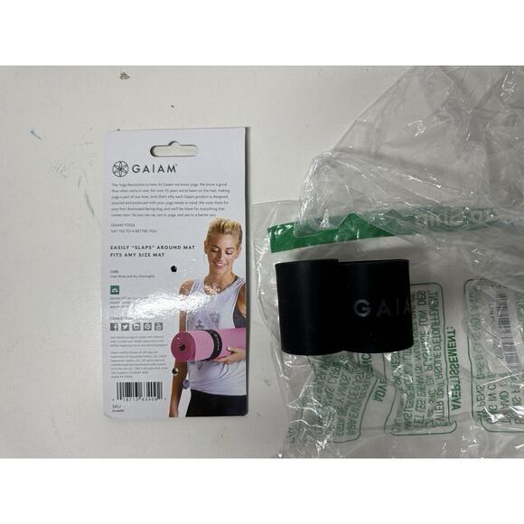 Gaiam - Yoga Mat Slap Band - Picture 1 of 1